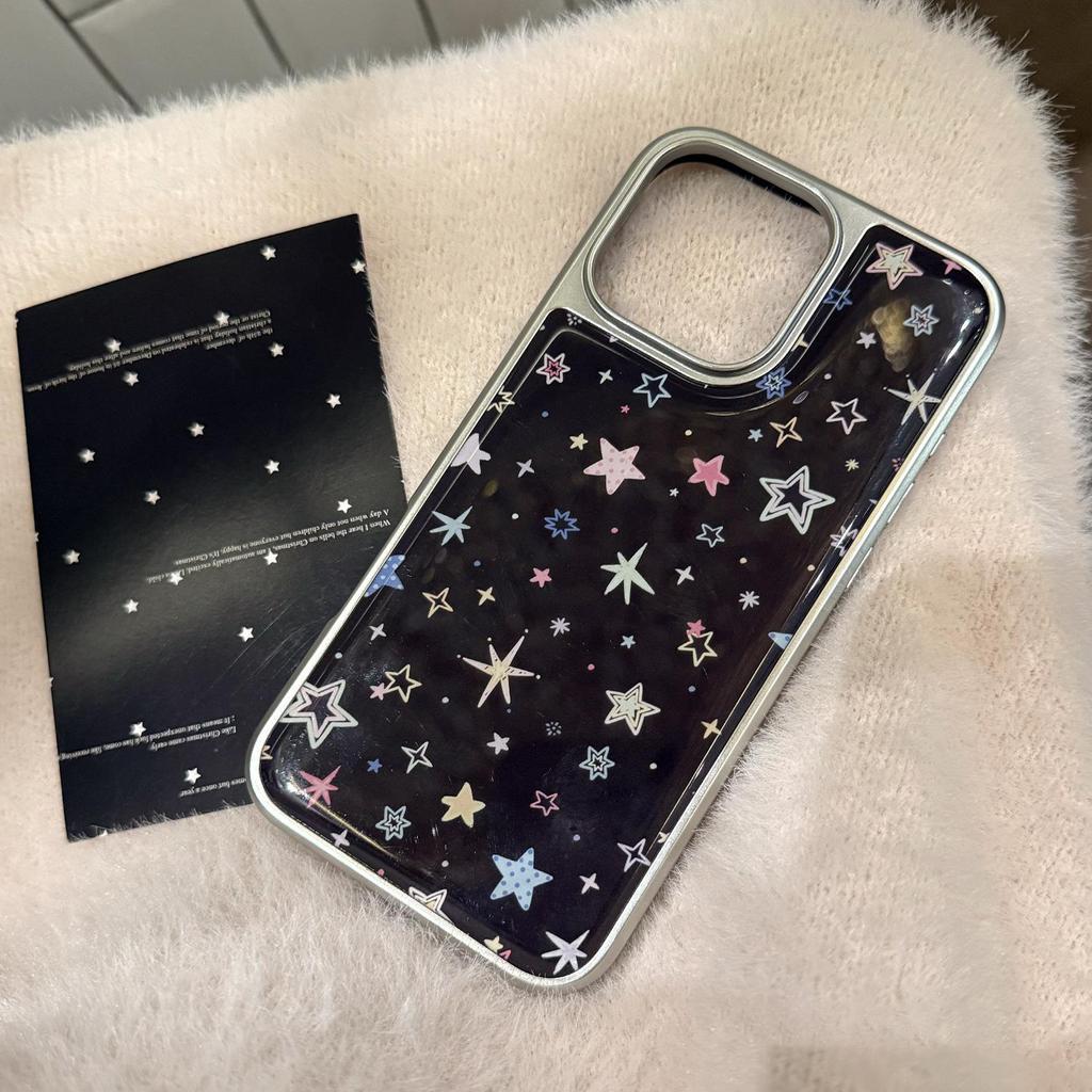 Creative Colorful Stars Phone Case for iPhone 17 iPhone 17 Pro Max