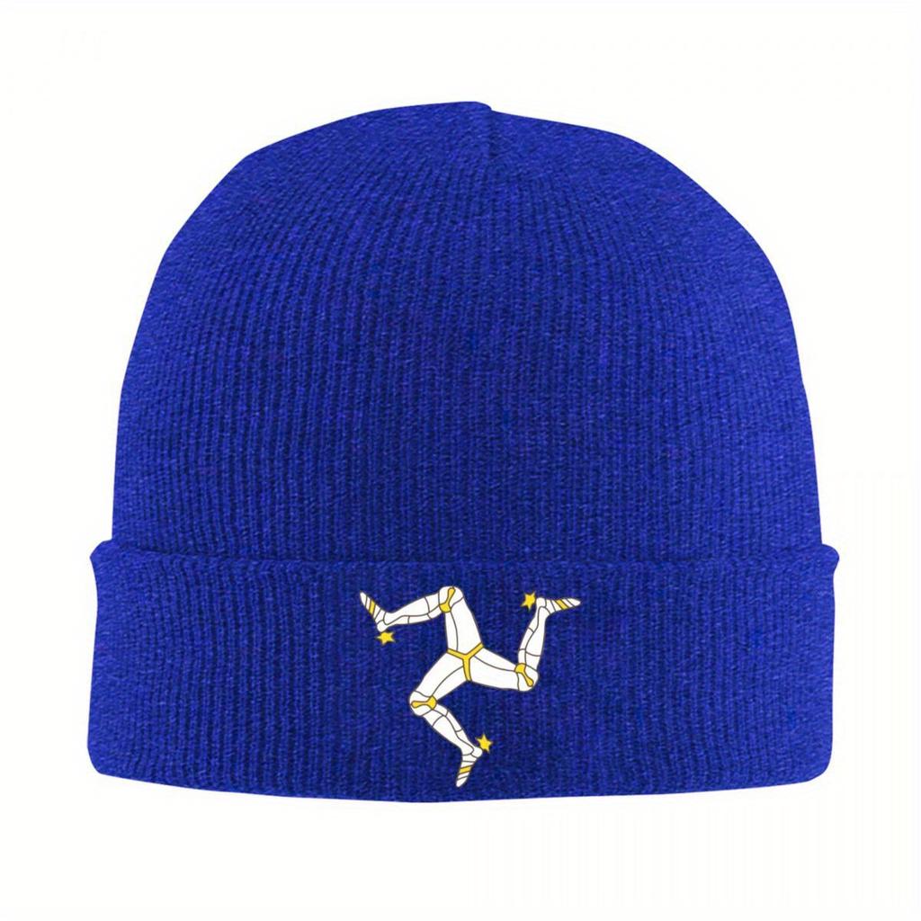 Motorcycle Racing Isle Of Unisex TT Knitted Hat Womens Unisexs Beanies Autumn Winter Hat Acrylic Casual Caps
