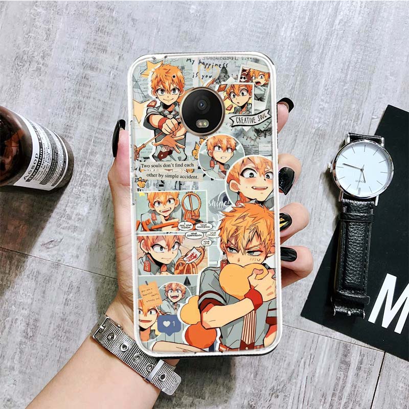 Toilet Bound Hanako Kun Anime Phone Case For Motorola Moto G9 G8 G7 G6 G5 E6 E5 E4 Plus Play Power One Action Macro Coque Cover