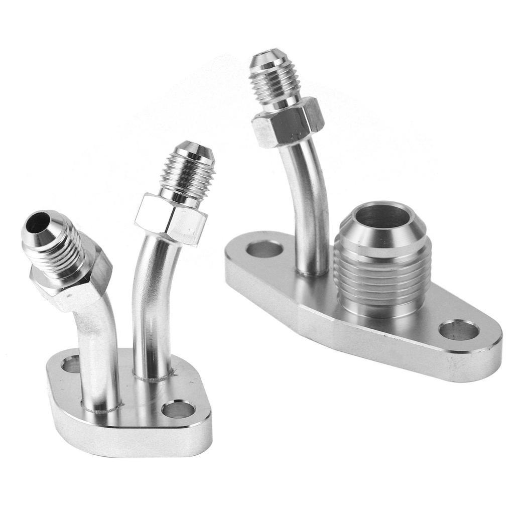 Turbo Oil Feed Flange Water Return Discharge Kit 312‑07006‑003 Fit for CT9 CT12 CT20 Auto Parts