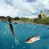 25 st Mjuka Fiskedrag Silikonbete 7,5 cm för Fiske Shad Swimbait Wobblers Konstgjord Utrustning Mjuka Flugfiskedrag Bete