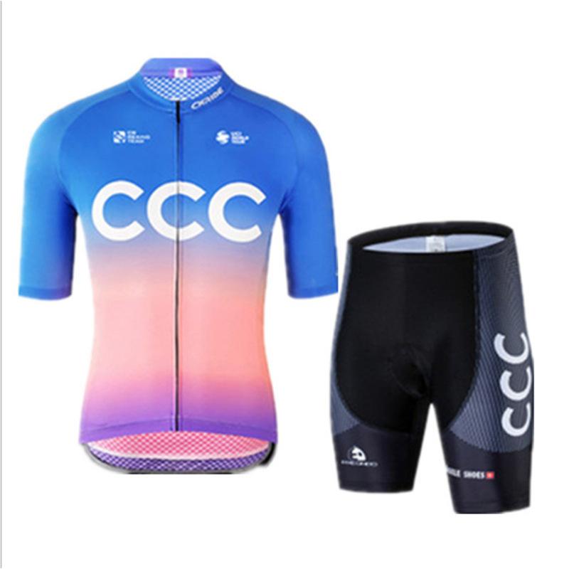 Team Summer Short Sleeve Breathable Cycling Suit Outdoor Equipment Downhill Suit