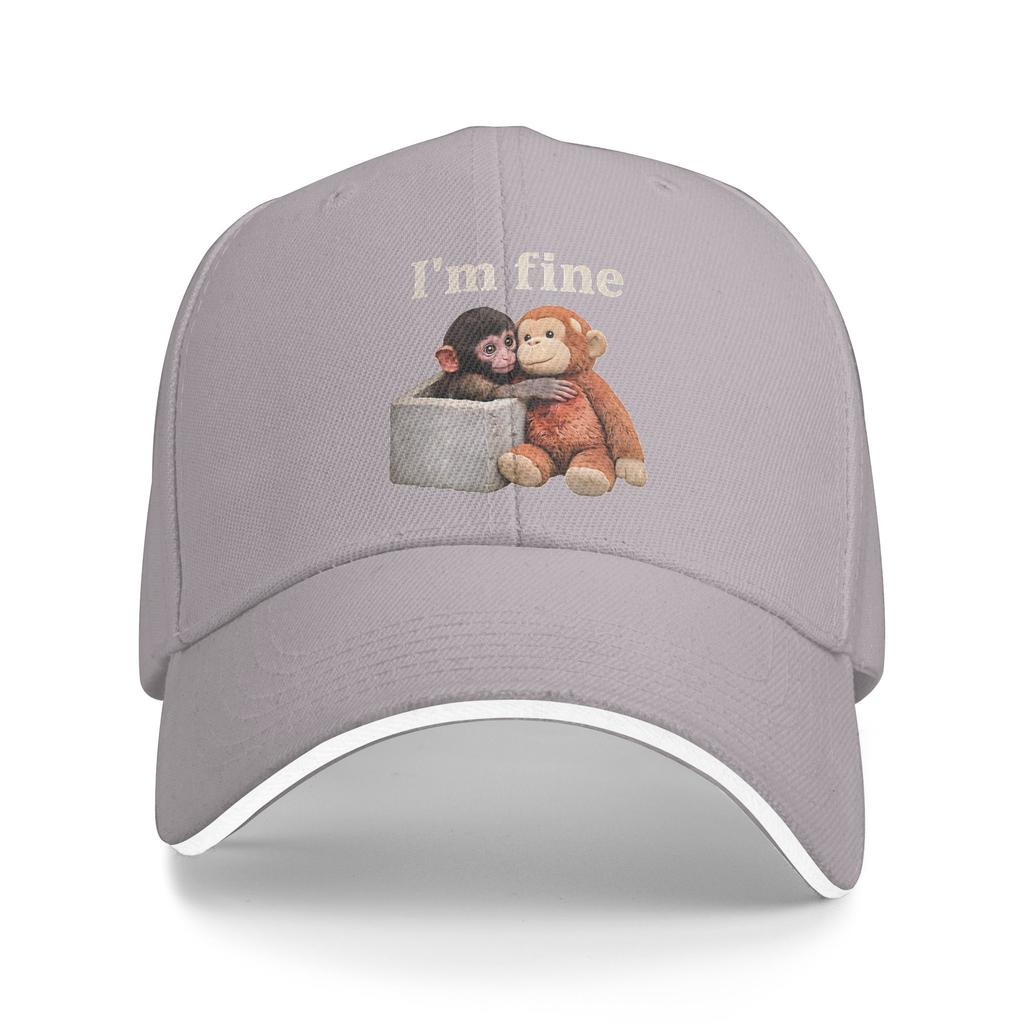 Monkey Punch Baseball Cap Punch Monkey Fashion Hip Hop Hats Summer Men Women Outdoor Sports Baseball Caps