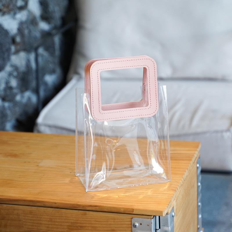 

Clear Tote Wedding Candy Gift Bag - Bridesmaid Souvenir Box