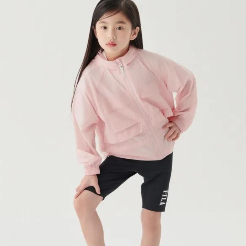 [fila Kids] Girls Summer Part 5 Leggings  Fk2lgg2301f Blk  q0zFk2lgg2301fBlk