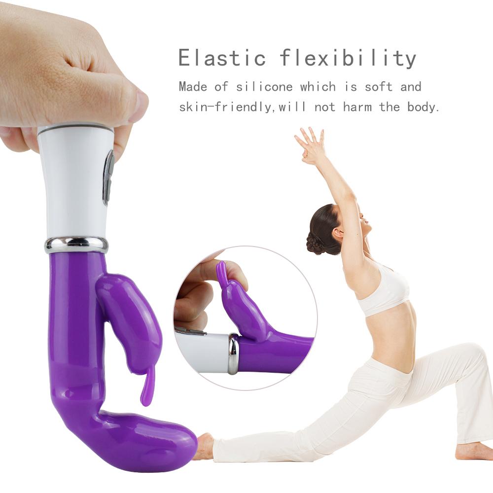 Dual Vibration Rabbit Dildo Vibrator Sex Toys for Women Silicone  Vagina Clitoris Massager G Spot Stimulator Female Masturbator