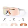 Cycling Photochromic Glasses, Outdoor Bicycle Marathon Windproof Men's Goggles, Sports Glasses Suitable for Day and Night Use for Women