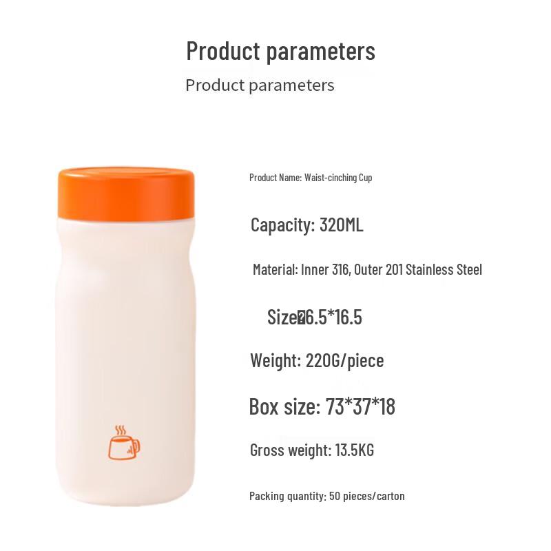 Xiaoyueya 316 Stainless Steel Portable Thermos Mug