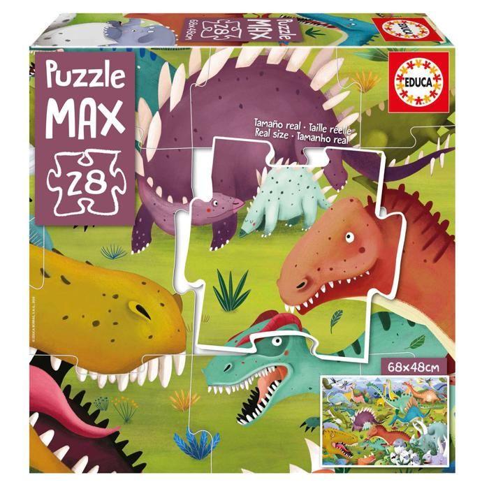 28-piece Puzzle : Dinosaurs - XL