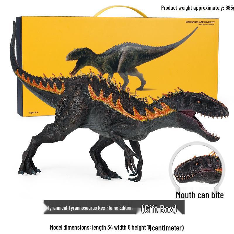 Jurassic Simulation Dinosaur Toys: Spinosaurus, Tyrannosaurus Rex, Mosasaurus