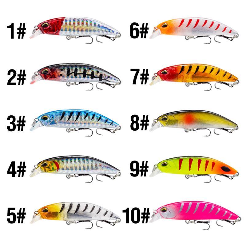 1Pc Long-Distance Casting Hard Bait Lure 7Cm 8G Diving Artificial Plastic Fishing Bait For Lure Fishing