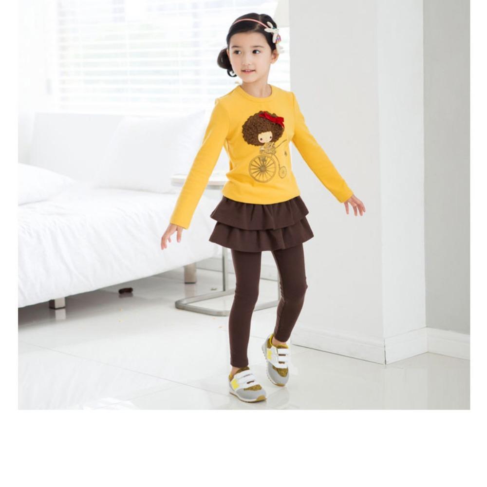 Children's Clothing Spring and Autumn Styles Girls' Dress Pants Multi-colored Stretch Pants Girls' Baby Skirts