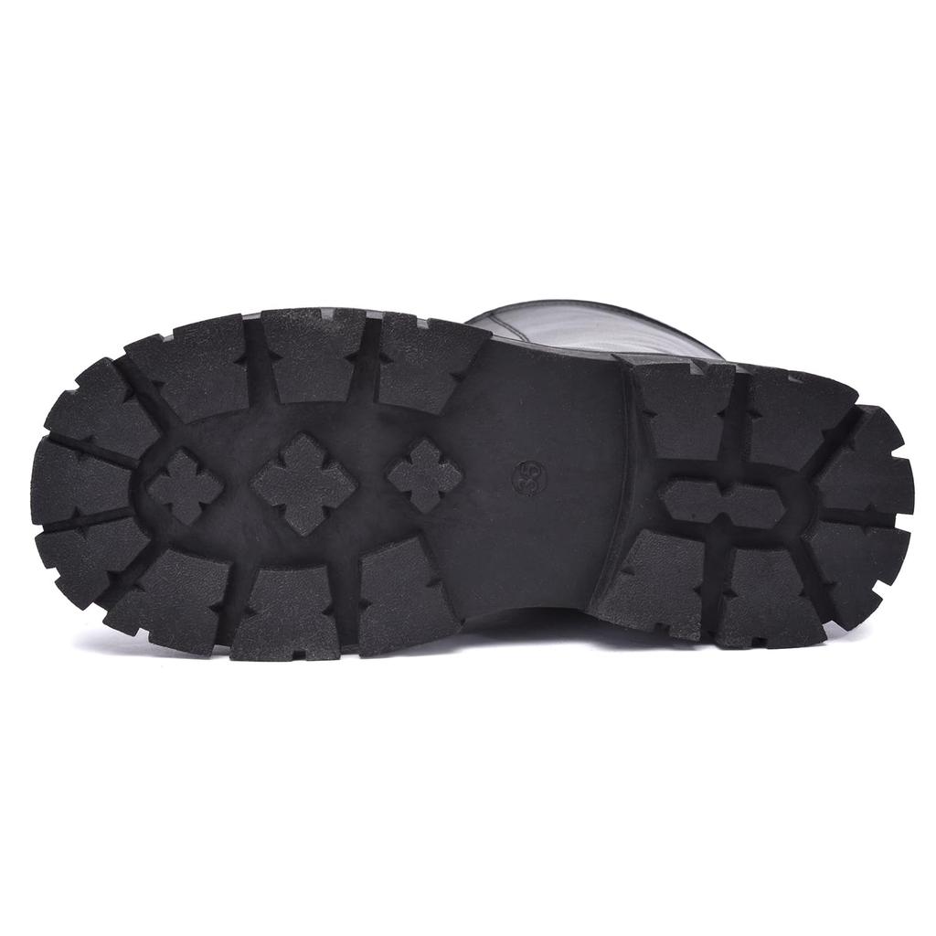 Skeblo Martin Perfect for Snow and Winter Perfect for Photo and Students Girls' Boots, Lace-Up Boots, Play, Children's Shoes, Hakama, Wear, Black,