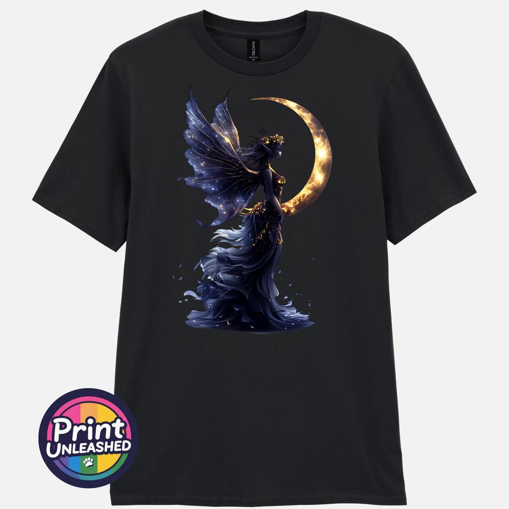 Midnight Fairies T Shirt Moon Fairy Collection Myth Fantasy Tee Gift Unisex M