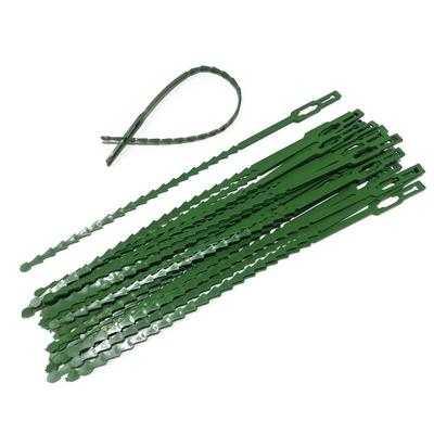 23 cm Mehrzweck-Gartenbinder aus grünem Kunststoff