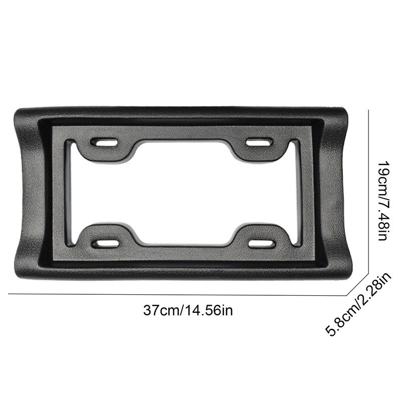 Tag Frame For License Plate Number Plate Frames With Screws Washers Caps Car Tag Frame Car Accessories For Front And Rear Car