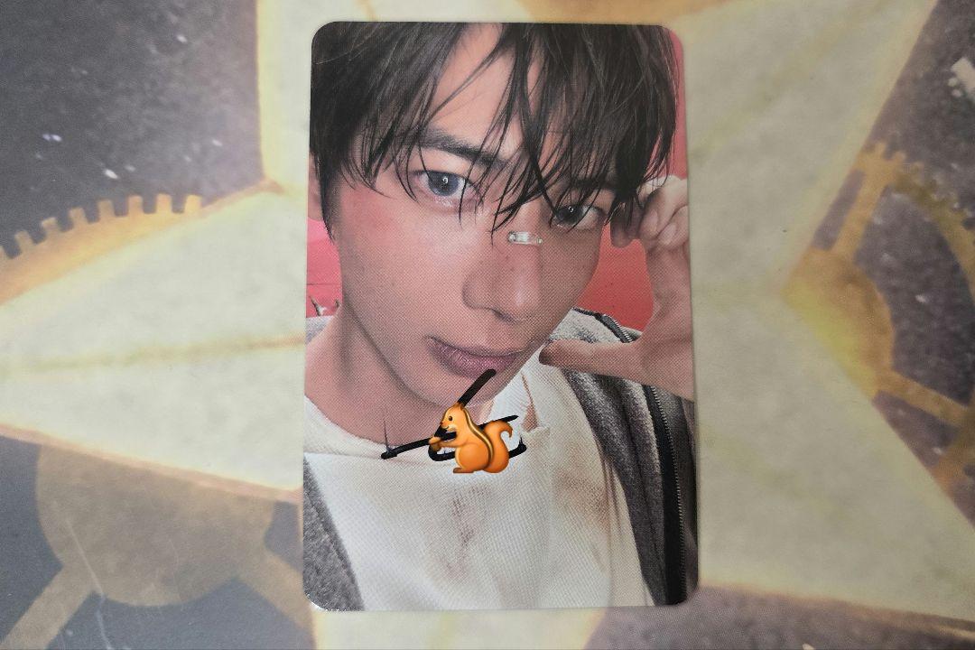 

[USED] TXT Taehyung autographed trading card