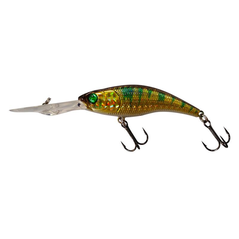 LUTAC Hard 70mm 10g Fishing Lures Black Minnow 8colors Treble Hooks for Perch Lure