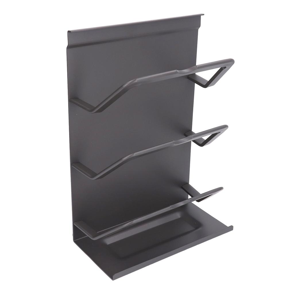 Hängender Topfdeckelhalter Aluminiumlegierung Sichere Struktur Platzsparend Vielseitig Wandschrank Topfdeckel