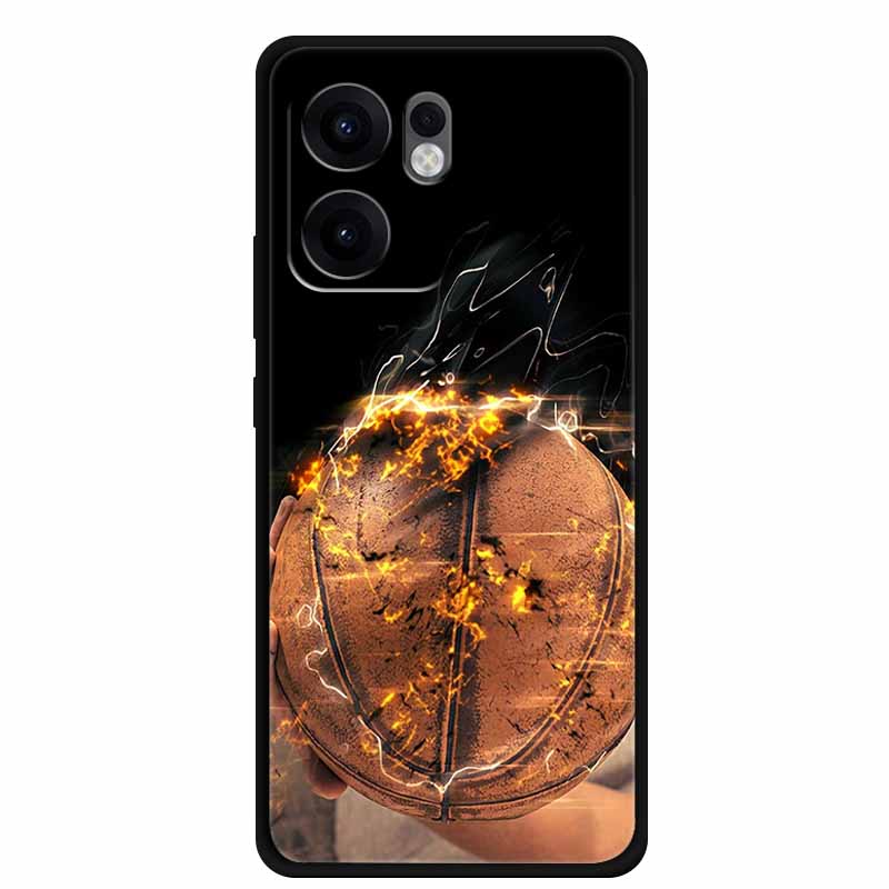 Phone Case For OPPO Reno 13F Case 13 F Coque Black Silicone Soft TPU Back Cover Bag For OPPO Reno13F A5x Case Protective Shell