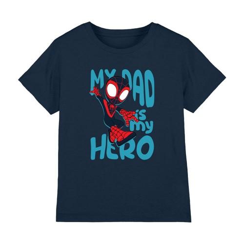 Spidey und seine erstaunlichen Freunde Kinder/Kinder Papa Held Miles Morales T-Shirt