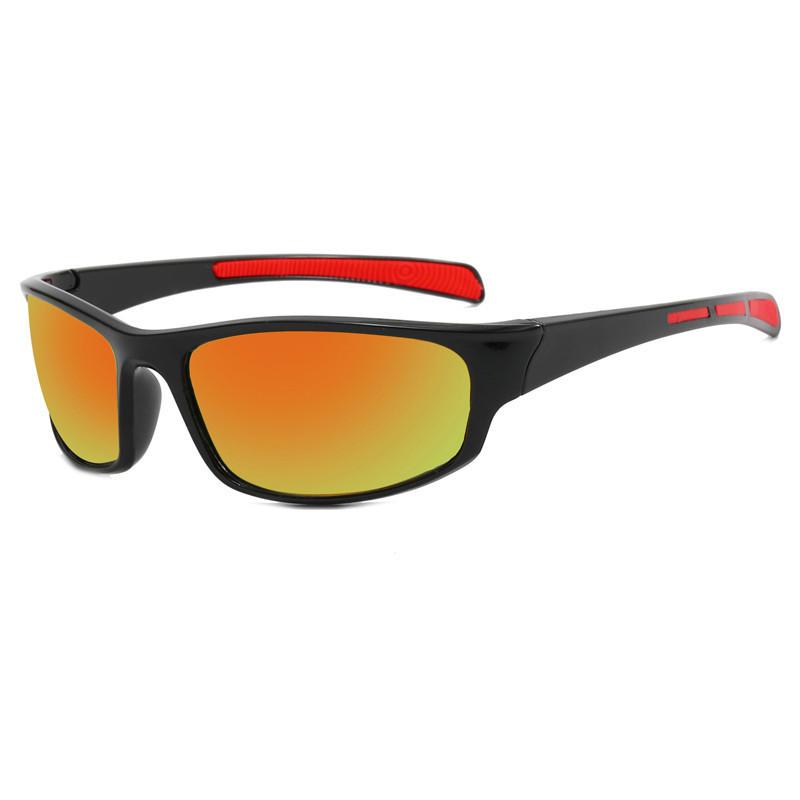 New outdoor sports sunglasses for men and women, fashionable colorful small-frame cycling glasses