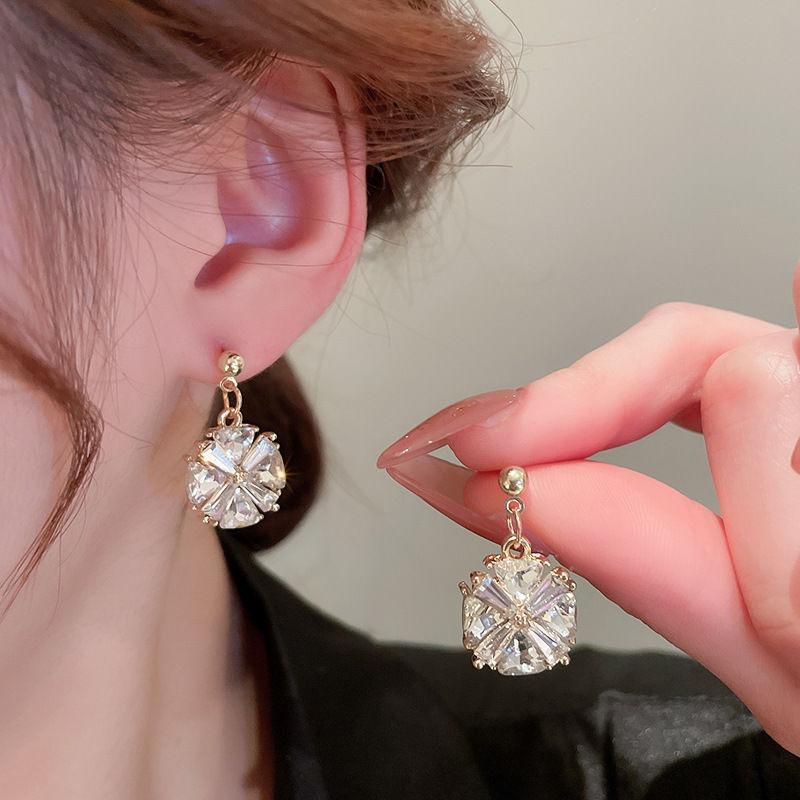 

Квадратные серьги, подвески, женские серьги, простые серебряные иглы