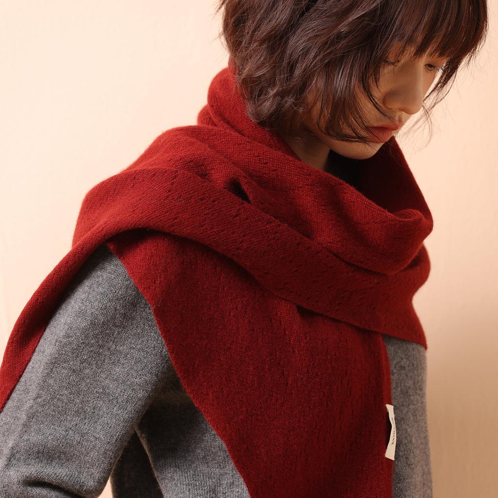 100% Wolle Mode Große Größe Damen Schals Dreieckstuch Winter Cappa Verdickt Warm Halstuch Luxus Wickeltücher Bufanda