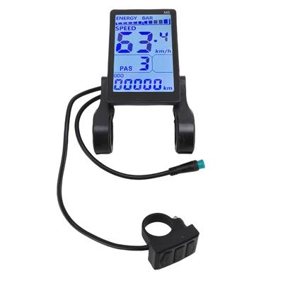 Electric Bike LCD Display Water Proof 5 Pin Electric Scooter M5 LCD Panel Screen for 22.2mm Handlebar
