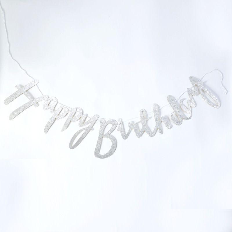 Eye-catching Happy Birthday Banner Perfect For Memorable Party Decorations