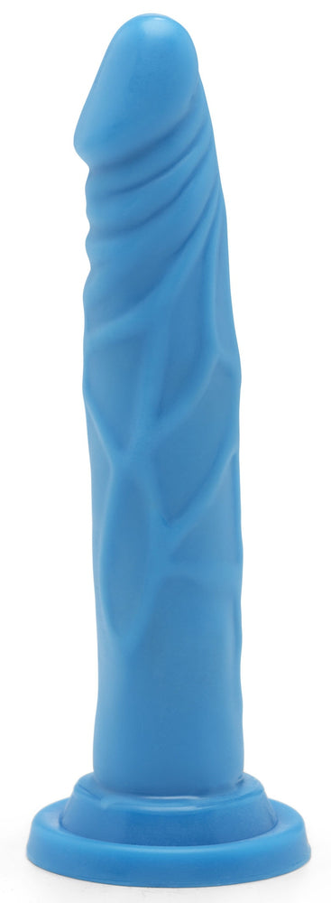 Gode Happy Dick 18 x 3.5 cm Bleu - Get Real TOYJOY - GODE COULEUR & GIRLY