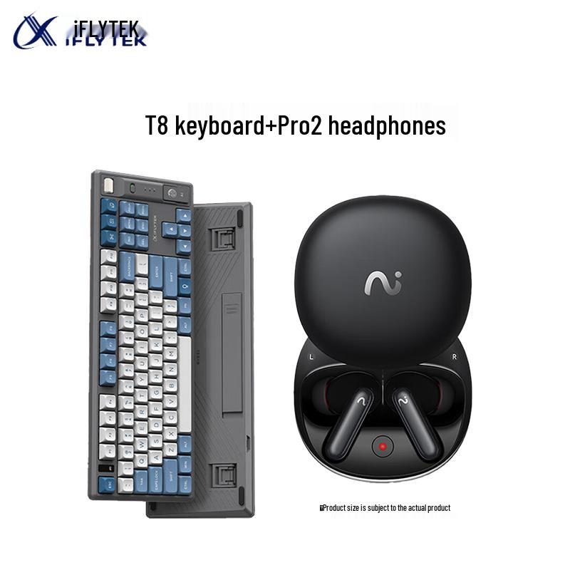 

iFLYTEK T8 Spark Edition Smart Keyboard & Pro2 Earbuds Set