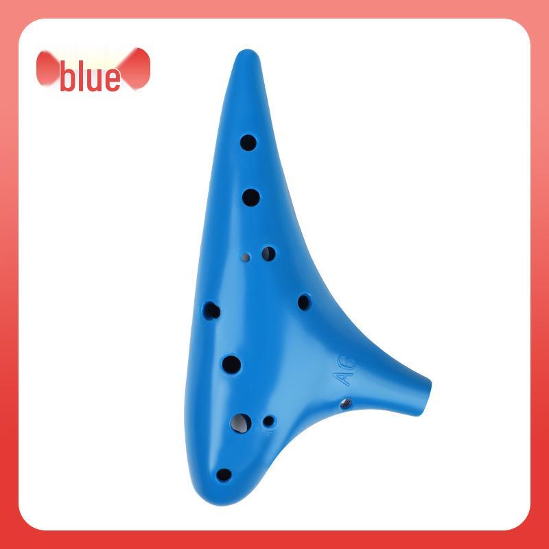 12-Hole Alto C Tone Resin Ocarina for Students