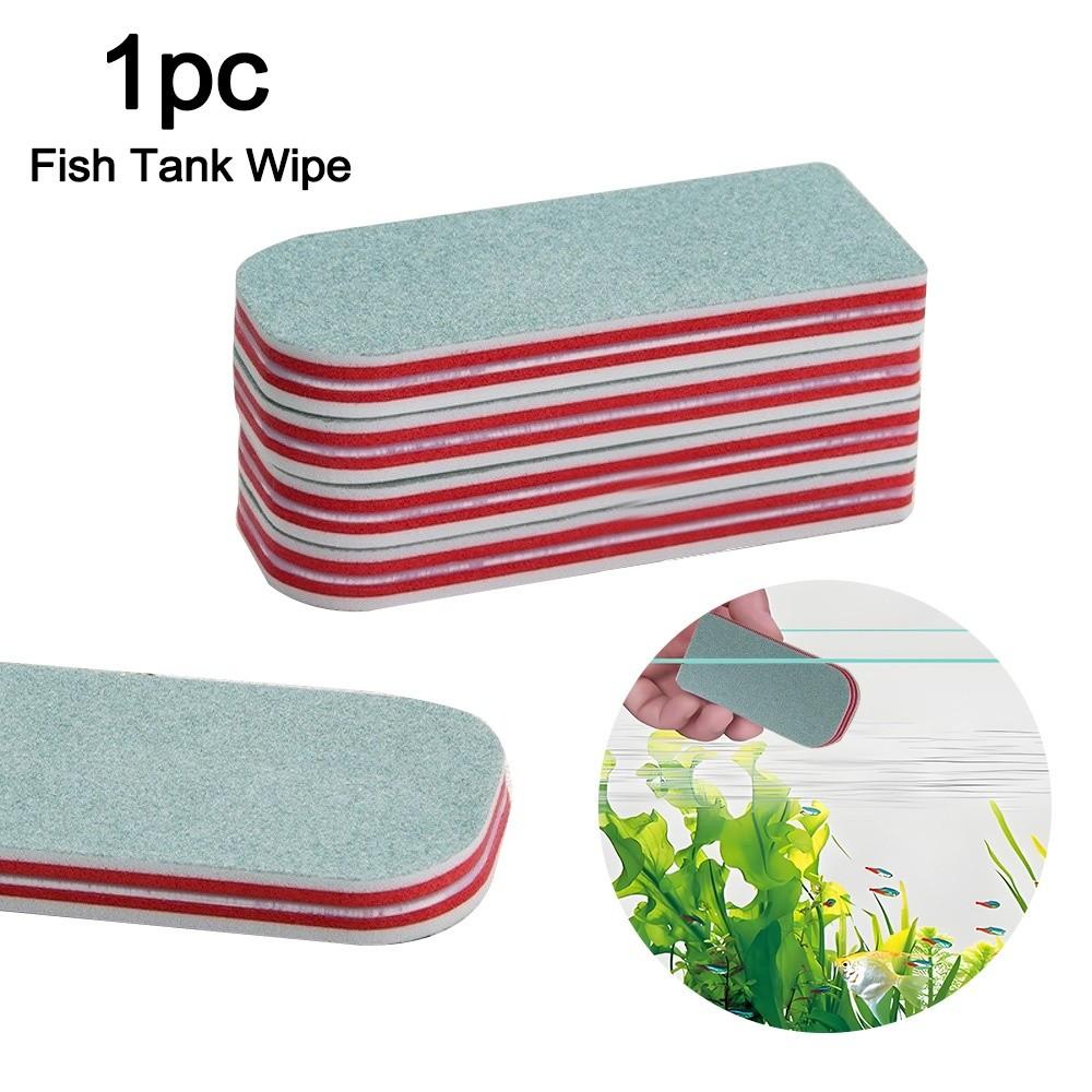 Durable Double-side Fish Tank Wipe No Dead Angle Descaling Cleaning Rags Clean Tool Multifunction Polishing Brush Home Cleaning