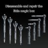 40 In 1 Ratcheting Screwdriver Set with 180 Degree Rotating Head & Magnetic Bit Suitable for Tight Space Vehicle Repair