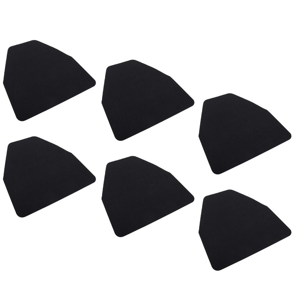 6pcs Non Slip Urinal Floor Mats Odor Control Reusable Water Absorption Urinal Pads for Men Commercial Toilet