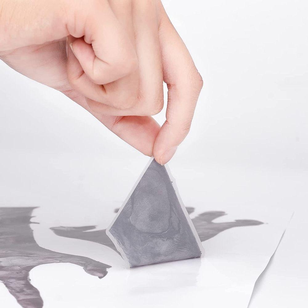 Festive White Film Halloween Party Decals Halloween Sticker Wall Sticker Window Decor Ghost Hand