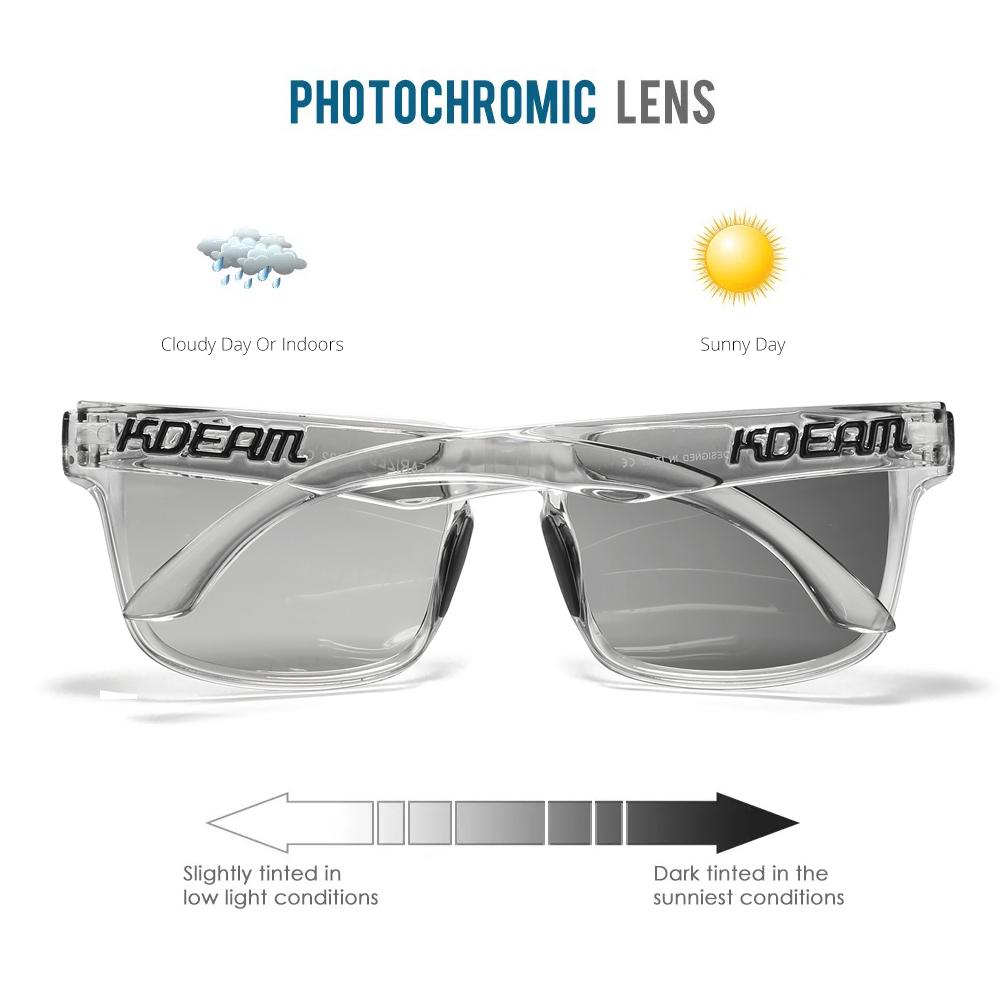KDEAM Design New Polarized Sunglasses For Men Women Fashion Unisex Brand Trendy Outdoor Eyewear For Couple Mirror Colorful Lens