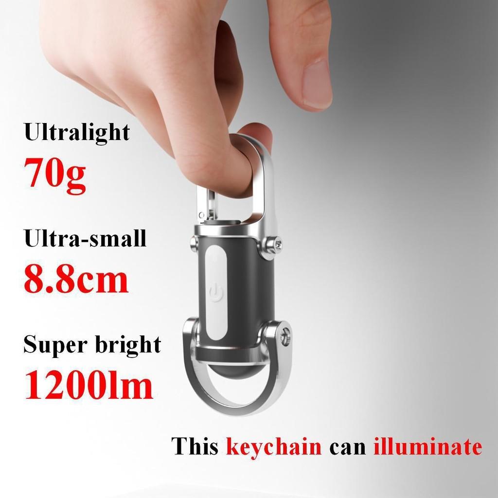 Handheld Led Small Torch Light With Waterproof Shell For Home Safety Outdoor
