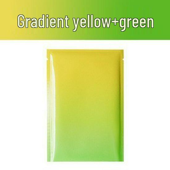 Colored Aluminum Foil Flat Seal Bags for Mask and Powder Packaging