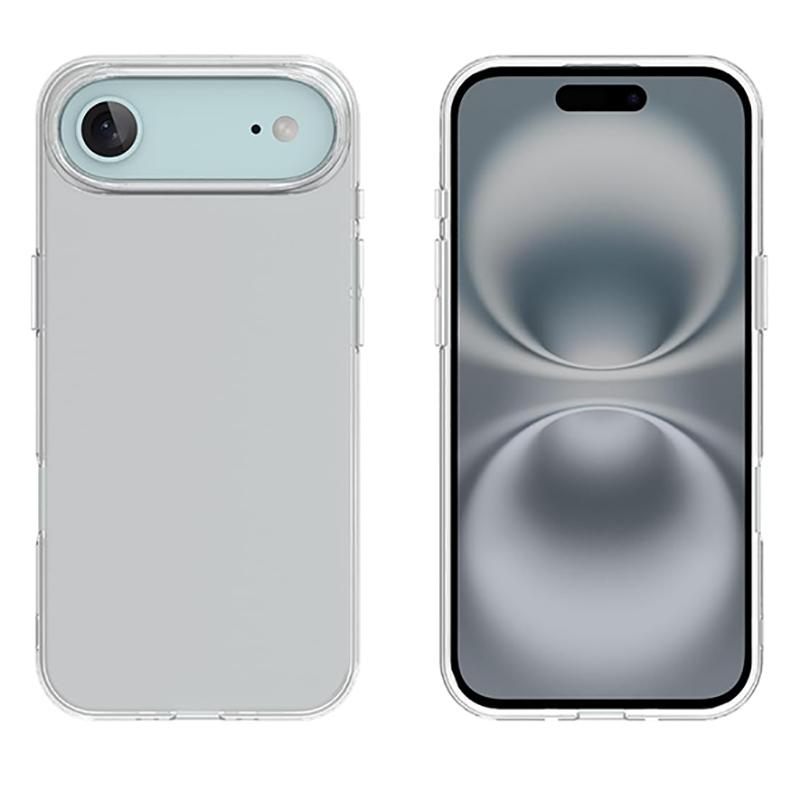 

Ultra Thin Crystal Silicone Case for iPhone 17 Air Case Rubber Flexible Soft Cover Protective Case for iPhone 17 Pro Max Shell iPhone Air