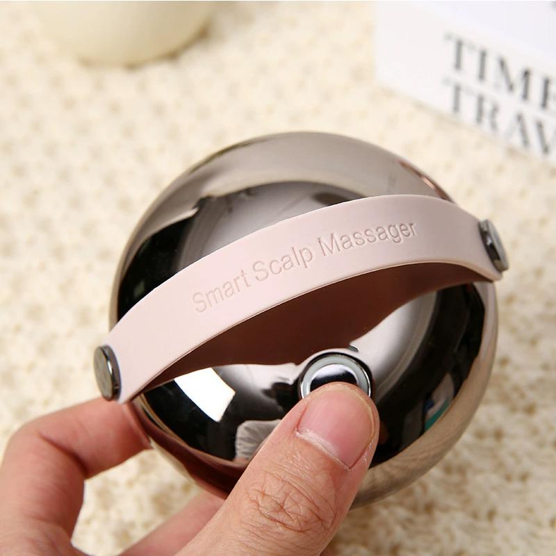 New Scalp Massager, Electric Head Relaxation Tool for Home Meridian Therapy & Stress Relief, Portable Design