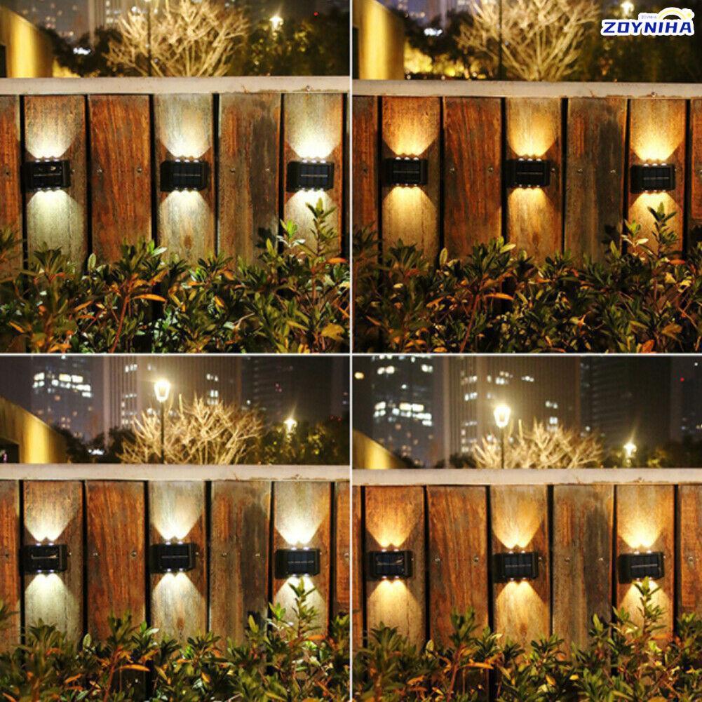Kinkiet solarny Zewnętrzny IP65 Wodoodporny Balkonowy kinkiet Oświetlenie Zewnętrzna lampa solarna na dziedziniec Street Garden Decor LM