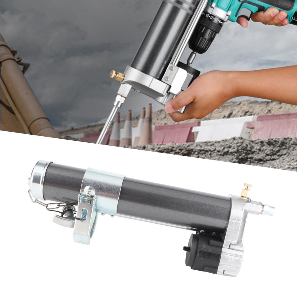 Fettborrtillsats 600 ml Adapter 12000 PSI Högtryck Aluminiumlegering Universell Konvertering