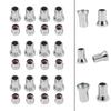 Unique Stylish Chrome Car/Truck Tire Wheel Tyre Valve Stem Sleeve Covers Plastic