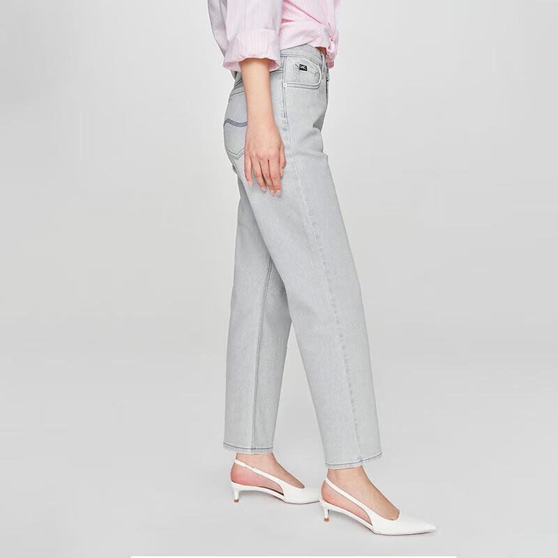Lee Women's Loose Straight Light Blue Jeans