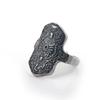 Dark Souls Series Adjustable Rings for Men Havel's Demon's Scar Chloranthy Badge Cosplay Jewelry Game Fans Accessories