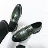 Men's Loafers Large Size New Men's Business Dress Shoes Trend One-pedal Small Leather Shoes