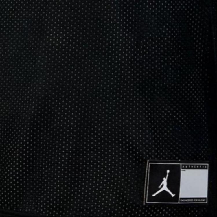 Jordan Basketball Jerseys Men's Black Moderate Straight Fit CZ2500-010