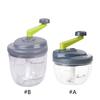Efficient Hand Operated Vegetable Cutter Large Capacity Food Processor Practical Kitchen Gadget For Busy Households